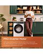 Hotpoint HPD9693BCAREUK Fabric Care Pro 9+6kg Freestanding Washer Dryer with HomeWhiz