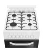 Hotpoint HDG5GCW Freestanding 50cm Gas Double Cooker - White