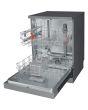 Hotpoint Full Size Freestanding Dishwasher - Inox - 14 Place Settings - E rated - H2F HL626 X UK