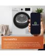 Hotpoint CHD84MWBSUK Fabric Care Freestanding 8kg Heat Pump Tumble Dryer with HomeWhiz