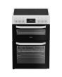 Hotpoint HDE6VDW 60cm Electric Cooker with Ceramic Hob - White
