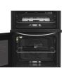 Indesit IDG6GS 60cm Gas Double Cooker - Silver