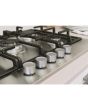 Indesit THP 751 W/IX/I 1 5-Burner Gas Hob