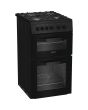 Hotpoint Hotpoint HTG5GCB Freestanding 50cm Gas Cooker - Black