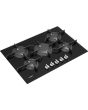 Whirlpool POW 75D2/NB Gas Hob 5 Burners 75cm - Black