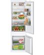 Bosch KIV87NSE0G, Built-in fridge-freezer with freezer at bottom