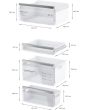 Bosch KIV86VSE0G, Built-in fridge-freezer with freezer at bottom