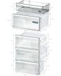 Siemens KG36NVICG, Free-standing fridge-freezer with freezer at bottom