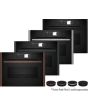 Neff C29FY5CX0, Built-in compact oven with steam function