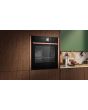 Neff B69VY7MY0, Built-in oven with added steam function