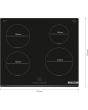 Bosch PIE631BB5E, Induction hob