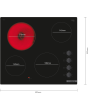 Bosch PKE611CA3E, Electric hob