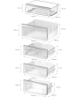Bosch KIN96VFD0, Built-in fridge-freezer with freezer at bottom