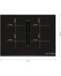 Bosch PVQ731H26E, Induction hob with integrated ventilation system