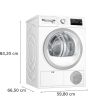 Bosch WTH85223GB, Heat pump tumble dryer
