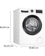 Bosch WGG25402GB, Washing machine, front loader
