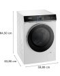 Siemens WG56B2A1GB, Washing machine, front loader