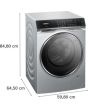 Siemens WN54C2ATGB, Washer dryer