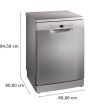 Bosch SMS2HVI67G, Free-standing dishwasher