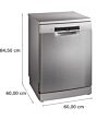 Bosch SMS6ZCI10G, Free-standing dishwasher