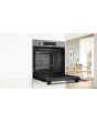 Bosch HQA534BS3B, Built-in oven with added steam function
