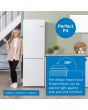 Bosch KGN362WDFG, Free-standing fridge-freezer with freezer at bottom