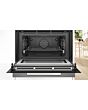 Bosch CMG778NB1, Built-in compact oven with microwave function