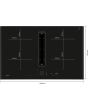 Neff V68AUX4C0, Induction hob with integrated ventilation system