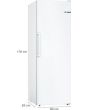 Bosch GSN33VWEPG, Free-standing freezer
