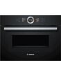 Bosch CMG656BB6B, Built-in compact oven with microwave function