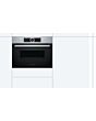 Bosch CMG633BS1B, Built-in compact oven with microwave function