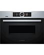 Bosch CMG676BS6B, Built-in compact oven with microwave function