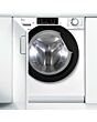 Hoover HBDS 4854DMB5-80 Integrated 8+5kg Washer Dryer - 1400 rpm - A/D Energy Rating - White with Black Door