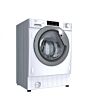 Hoover HBDS 4954DMS5-80 Integrated 9+5kg Washer Dryer - 1400 rpm - A/D Energy Rating - White with Silver Door