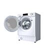 Hoover HBDS 4954DMS5-80 Integrated 9+5kg Washer Dryer - 1400 rpm - A/D Energy Rating - White with Silver Door