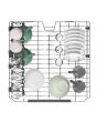 Hoover HFP 4C7E0W-80 Freestanding 60cm 14 Place Dishwasher with C Energy Rating - White