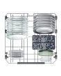 Hoover HFP 4C7E0A-80 Freestanding 60cm 14 Place Dishwasher with C Energy Rating - Anthracite