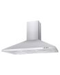 Candy CCE90NX/1 90cm Chimney Cooker Hood - Stainless Steel