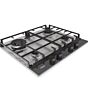 Haier HAHG6BR4S2X 60cm Gas Hob - Stainless Steel