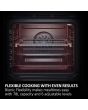 Haier H6 ID25G3HTB2 Built-In Single Oven with Steam Clean and WiFi