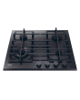 Haier HAVG6BF4TBPB 65cm Gas on Glass Hob