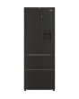 Haier HFR5719EWPB French Door Fridge Freezer - Slate Black - E Rated