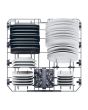 Haier XF 5C4M1X-80 Freestanding 60cm 15 Place Setting Dishwasher