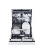 Haier XS 6B4S3FSB-80 Integrated 60cm Dishwasher with 16 Place Settings and WiFi