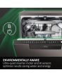 Haier XS 6B4S3FSB-80 Integrated 60cm Dishwasher with 16 Place Settings and WiFi