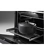 Bertazzoni PRO64I1ENET Professional 60cm Induction Single Cooker - Gloss Black