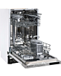 White Knight AT45BIDW Integrated 45cm Dishwasher