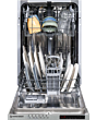 White Knight AT45BIDW Integrated 45cm Dishwasher