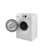 White Knight ATWM127W Freestanding 7kg 1200rpm Washing Machine - White