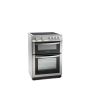 Montpellier MDC600FS 60cm Double Oven in Silver